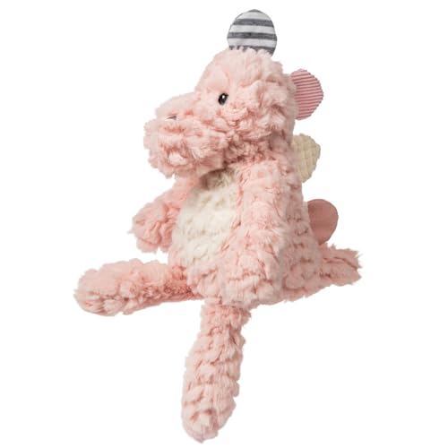 Image of Mary Meyer Putty Nursery Stuffed Animal Soft Toy, 11-Inches, Blush Pink Stegosaurus
