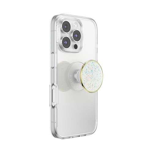 Image of PopSockets PopTop, Adhesive Phone Grip with Swappable Top, Enamel - Opal
