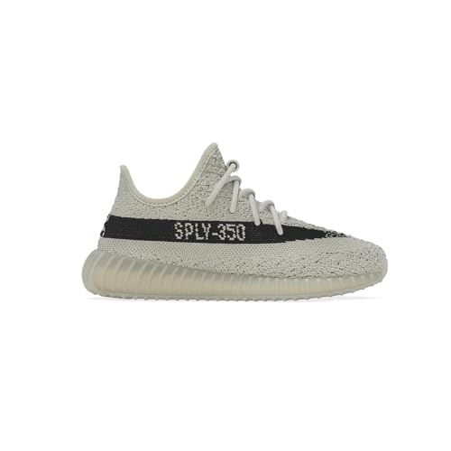 adidas Kids Boys Yeezy Boost 350 V2 Slip On Sneakers Shoes Casual - Grey
