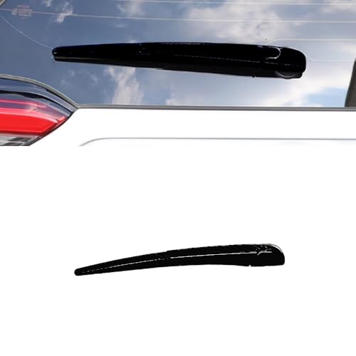 HABERZHUトヨタ RAV4 XA50系 2019年4月〜 に適用リアワイパーカバートリム デコレーション外装 パーツ アクセサリーABS 樹脂製光沢ブラック3枚