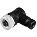 Connector M12 Female Right Angle Socket FA 4 Pin 4-6mm Cable Screw 224884