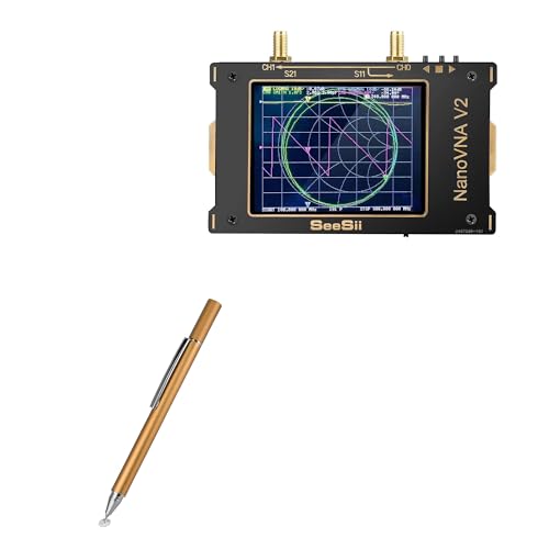 BoxWave Stylus Pen Compatible with Seesii NANOVNA SAA-V2 - FineTouch Capacitive Stylus, Super Precise Stylus Pen - Champagne Gold