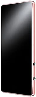 Yominerr Reproductor de Música MP3 con Bluetooth y Teclas Táctiles, Grabador de Vídeo HiFi, Navegador, Libro Electrónico Deportivo para, Altavoz Incorporado, Color Rosa