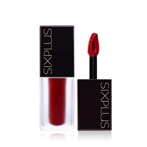 SIXPLUS リップティント マット感 リキッド リップスティック 日本製 2mL (M03)