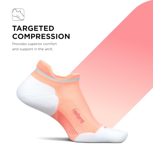 Image of Feetures Elite Max Cushion No Show Tab Ankle Sock