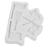 PRETYZOOM Moldes de chocolate para coche molde de galletas de fiesta molde silicona molde de silicona molde bizcocho molde para hornear flexible molde para galletas lavable gel de sílice