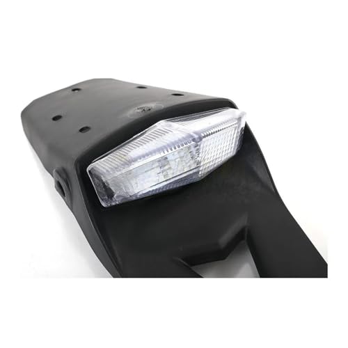 Feu stop moto universel LED résistant aux chocs pour garde-boue arrière