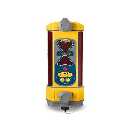 Spectra Precision LR30-1 Laser Machine Display Receiver with 360 Degree Reception for General Grading, Includes Alkaline Batteries, Storage Case, Waterproof