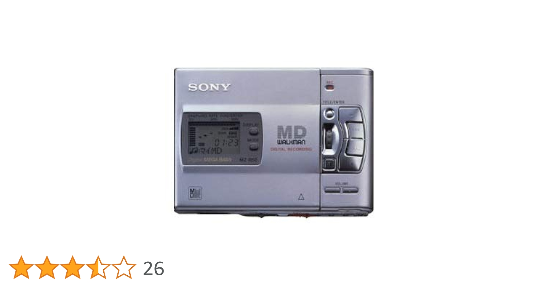 Amazon | SONY ソニー MZ-R50-S シルバー ポータブルMDレコーダー