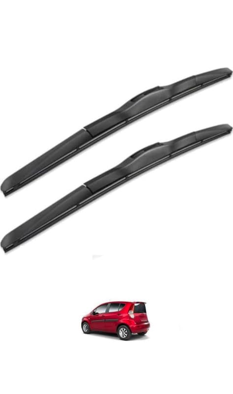 Image of Hybrid Wiper Blades Compatible with Maruti Ritz(Pack of 2)