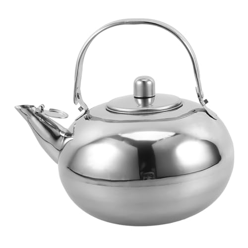 Elegante e raffinato: caratterizzato da un design moderno ed elegante, questo bollitore è una splendida aggiunta a qualsiasi cucina, adatto per ambienti domestici che professionali, teiere per tea party, brocca con infusore per il tè