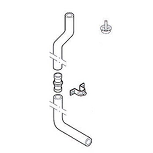Geberit AP 140 - Tubo acodado ajustable