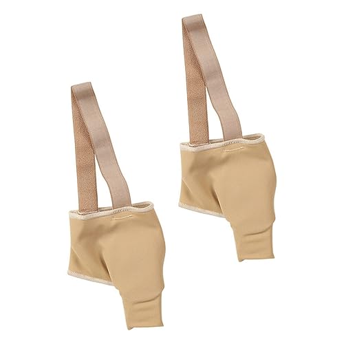 Gogogmee 1Pair Thumb Toe Split Socks Comfortable Toe Separator for Bunion Relief Lightweight and Breathable Foot Guard for All Foot Safe Material