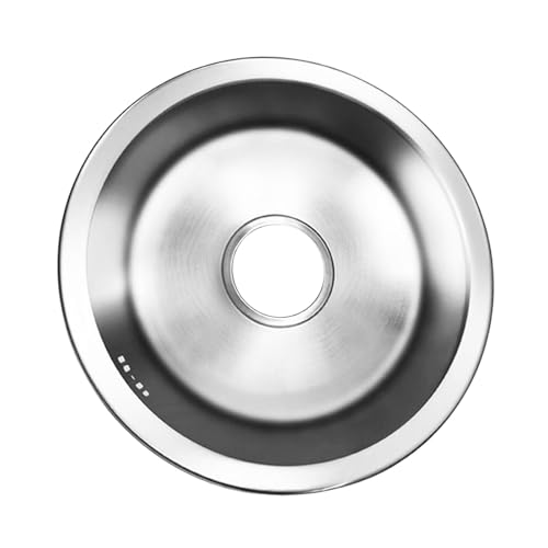 ステンレス鋼ラウンドキッチンシンク浴室手洗い洗面器シンクシングルボウル食器洗い食器洗いプール食器洗いバルコニーラウンド
