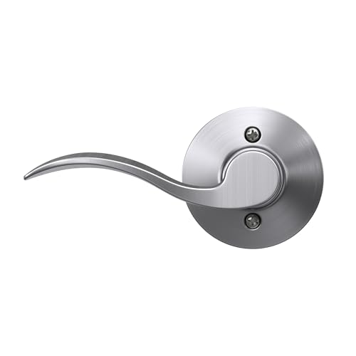 Image of SCHLAGE F170 ACC 626 LH Accent Dummy Lever, Long, Satin Chrome