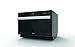 Whirlpool Libera installazione MWP 337 SB - Forno a Microonde Supreme Chef + Grill, Con double steamer, Griglia alta, piatto Crisp +maniglia, 33 litri, Nero/Argento, 37.3 x 49 x 49.5 cm immagine
