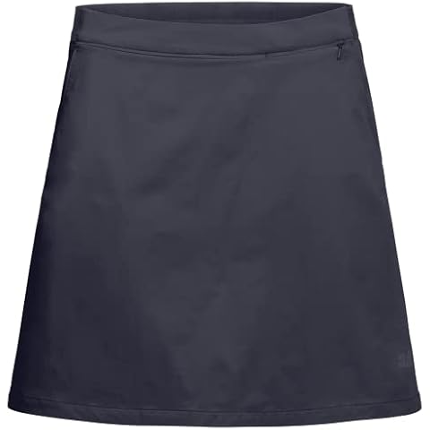 Jack Wolfskin Damen Hilltop Trail W Skirt, Graphite, 38 EU Cover