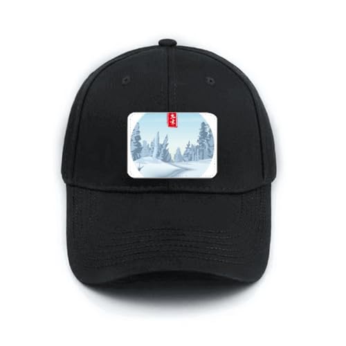 Casquette baseball classique réglable noire idéale pour vos sorties urbaines par grand froid