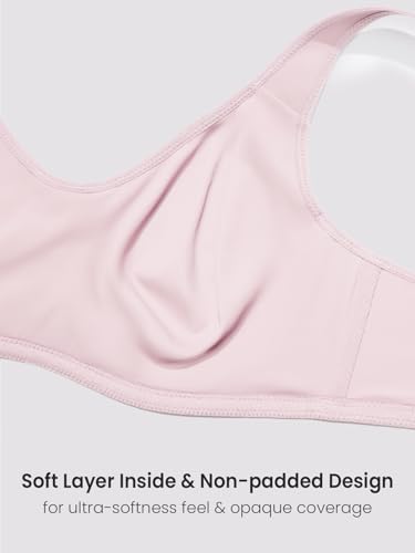Image of DELIMIRA Women's Confishape Full Coverage Bras | Outside Underwire, No Padding Unlined, Full Coverage, Plus Size, Supportive, Tshirt Bra