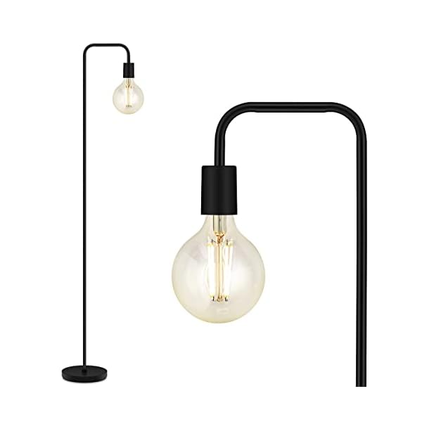 BoostAreaFloor-Lamp-Industrial-Floor-Lamp-63-Inch-Standing-Lamp-E26-Socket-OnOff-Footswitch-Whole-Metal-ETL-Listed-Modern-Floor-Lamp-for-Bedroom-Living-Room-Minimalist-Vintage-Mid-Century