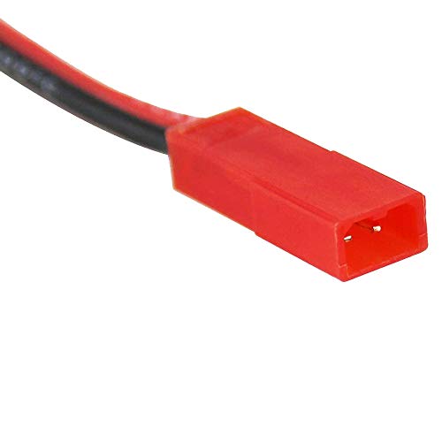 3 conectores adaptadores Deans a JST con cable 10 cm miniatura 4