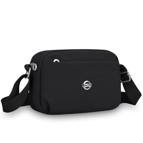 Image of Eslcorri Small Nylon Crossbody Bags for Women, Lightweight Shoulder Purse