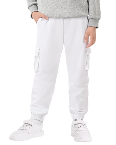 Auranso Jungen Cargohose Kinder Jogginghose Cargo Jogger Hose mit...
