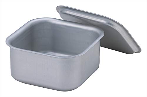 SOTO ST-3108 Minimalist Cooker, Square, Silver, Product Size (when stored): Width 5.8 x Depth 5.8 x Height 3.1 inches (14.7 x 14.7 x 7.9 cm)