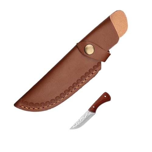 LONGHAO Gerade Messerscheide Aus Leder, Messertasche für Gürtel, Taschenmesser für Jagd, Freizeit, Outdoor Sport, Camping (Braun) LONGHAO Gerade Messerscheide Aus Leder, Messertasche für Gürtel, Taschenmesser für Jagd, Freizeit, Outdoor Sport, Camping (Braun)