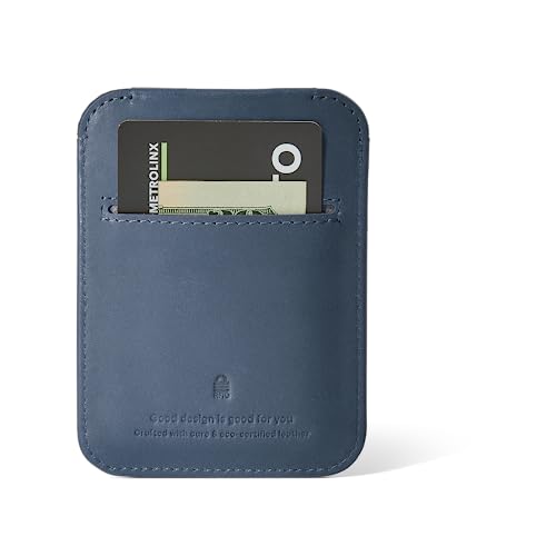 Distil Union Wally Sleeve | Minimalist Genuine Leather Slim Wallet & Credit Card Holder | MagLock Pocket, Pull-Tab Access, RFID Shielding4