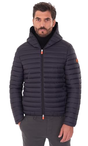 Con cappuccio Save The Duck Giacca Donald, Black, S