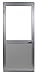 Swing Door, H 80 in, W 36 in, w/Vision Lite