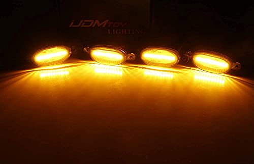 Juego de 4 Lámparas LED Ámbar para Parrilla Frontal miniatura 2