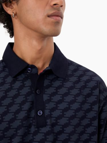 Image of LUDIC Core Polo T-Shirt, Dailymove Collection | Regular Fit | Stand-up Collars | 100% Organic Cotton, 240 GSM | Lightweight & Comfortable |Everyday Essential | Polo T-Shirt for Men
