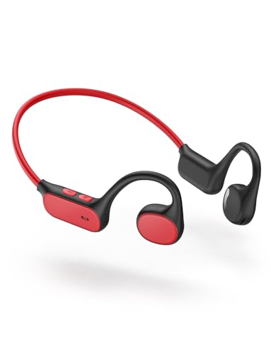 iClever Kids Headphones, Bluetooth 5.4 Air Conduction Open Ear Headpho