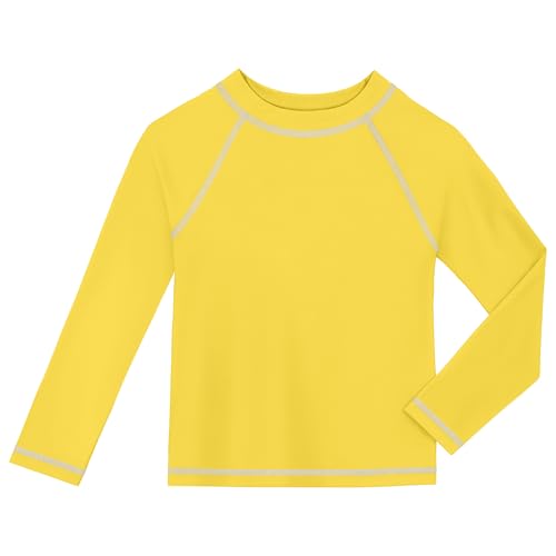 Image of City Threads Rash Guard for Boys SPF 50+ Made in USA, Long Sleeve Swim Shirt with Sun Protection, Toddler, and Youth Sizes