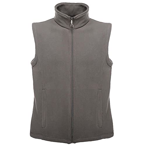 Regatta Micro Fleece Bodywarmer, Chaleco Para Exteriores Hombre, Grey) (seal, S
