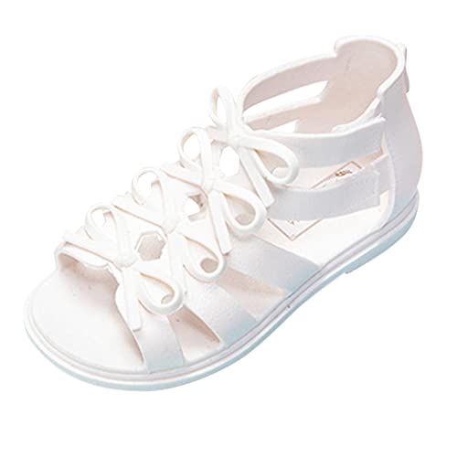 Toddler Girl Non Slip Slippers Toddler Kids Little Child Girls Soild Bowknot Toddler Girls Sandals Size 7