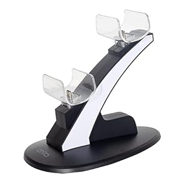 kesoto Estação de Carregamento Rápido Carregador Dock Dual para PS5 - Preto