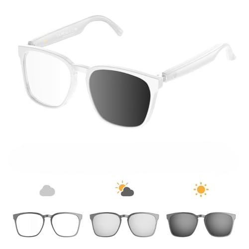 �X�}�[�g�O���X �T���O���X Bluetooth5.3 �X�}�[�g���K�l �ϐF���� AI���K�l AI�|�� 172����Ή� �Ό������Y ���A���^�C���ʖ� �h���h�� ���y�Đ� �}�C�N���� �u���[���C�g�J�b�g ���C�����X�I�[�f�B�I �I�[�v���C���[ �����}�C�N UV4