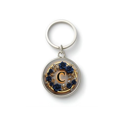 Image of magical gifts MG | Premium Alphabet & Initial Metal Keychain for Bags & Keys | Double-Sided | Personalized Initial Charm Keyring | Heavy-Duty Metal | Perfect for Gifting & Daily Use