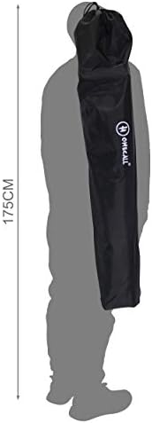 Homecall Folding camping chair 600D polyester black creamy-white