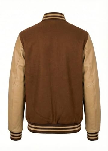 Veste universitaire homme contre le vent mi-saison coupe ajustée - 3