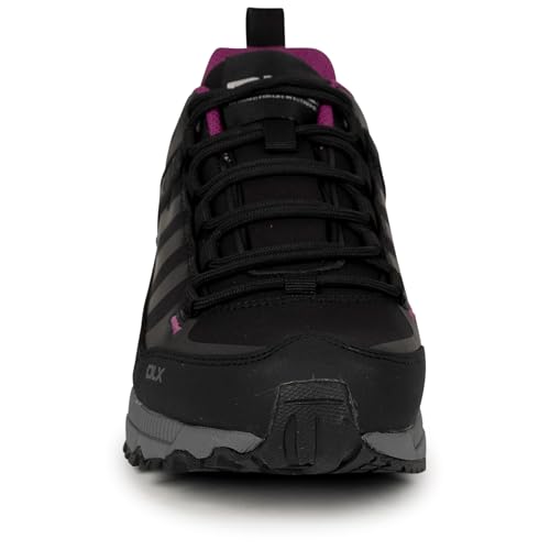 DLX Womens Walking Boots Lightweight Low Cut Waterproof Breathable Roisin Black - Image 4