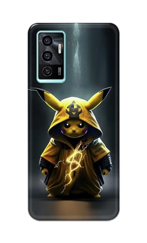 Image of Plastic Printfidaa Printed Hard Back Cover Case For Vivo V23E | V23E 5G | Vivo Y75 4G Back Cover (Cartoon Cat) -112, Blue