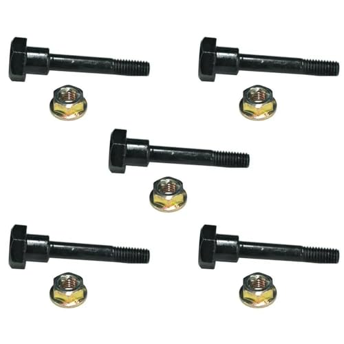 ACTIVLIFE for (5) SHEAR PINS & BOLTS Fits for HONDA HS1132 HS50 HS55 HS624 HS70 Push Snowblowers