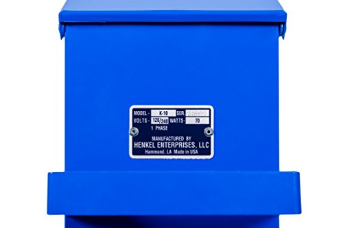 Keen K-10L Portable Welding Rod Oven with Lid Latch - Dual 120V/240V - Made in USA