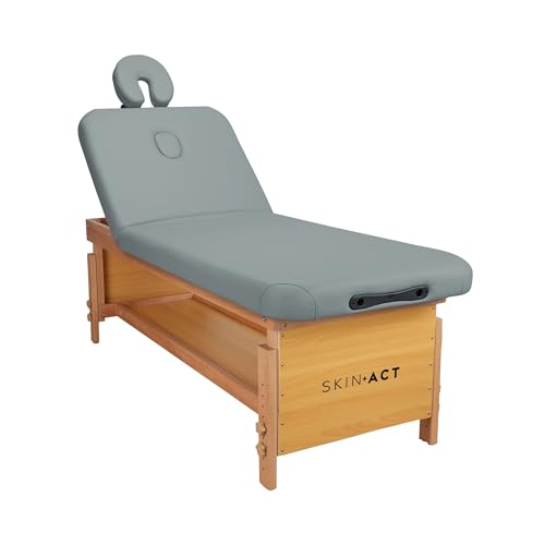 SKINACT Elegance Massage/Facial Bed & Table (Gray)