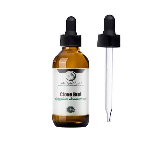 Clove Bud Essential Oil || CO2 Extracted || Pure & Unadulterated || Therapeutic Quality || India (1oz w/Pipette)