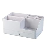 Anncus MSJO Makeup Organizer for Women Bathroom Storage Box Waterproof Drawer Design Tissue Box Make Up Organization Storage Boxes Bin - (Color: Makeup Organizer A)
